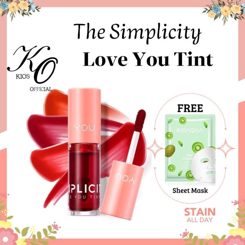 Kosmetik You The Simplicity Love You Tint By You Makeups
