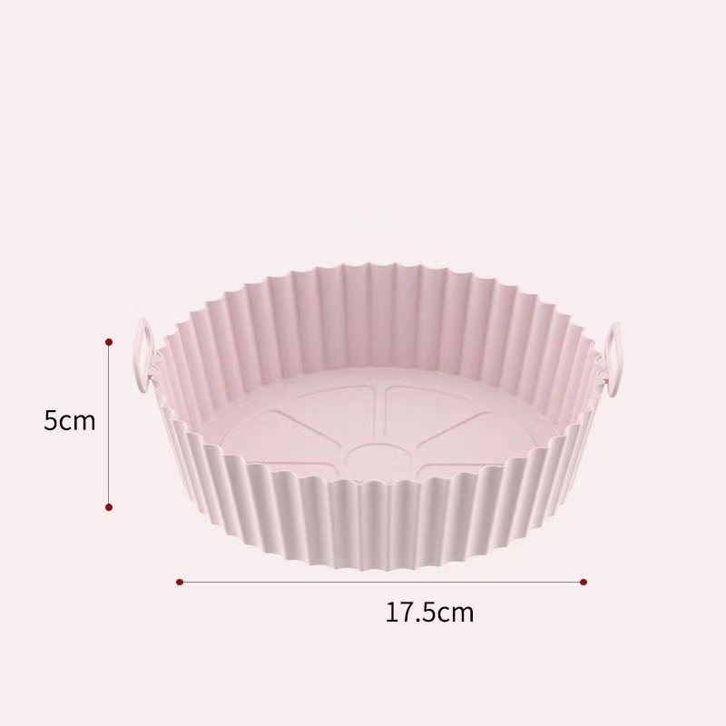 Tatakan Air Fryer Silikon Tray Pot Silicone Loyang Kukusan Silicon