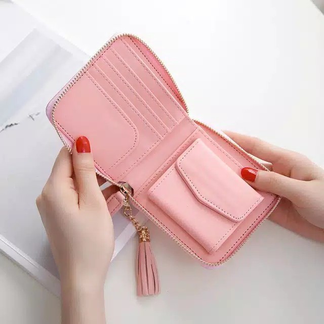 [LOKAL] TIKTOK D1266 DOMPET BLAEM - Dompet Lipat Wanita