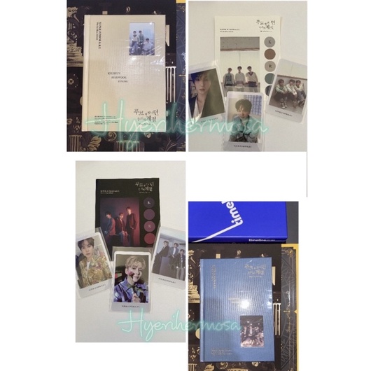 Super Junior Kyuhyun Yesung Ryeowook KRY Album When We Were Us wwwu FULLSET