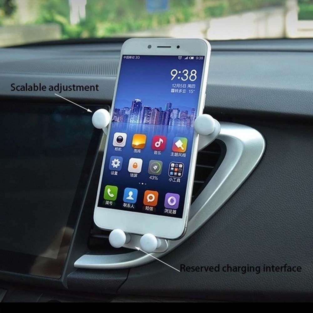 Agustinina Car Phone Holder Dudukan Bracket Mobil Gravitasi GPS ABS Lucu