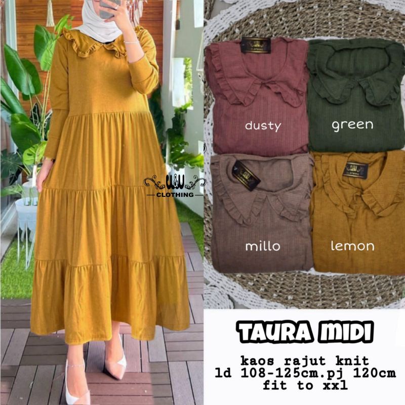 TAURA MIDI MAXY ORIGINAL PRODUK BY W&amp;W