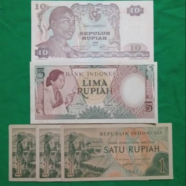 UANG KUNO PAKET MAHAR 18 Rupiah