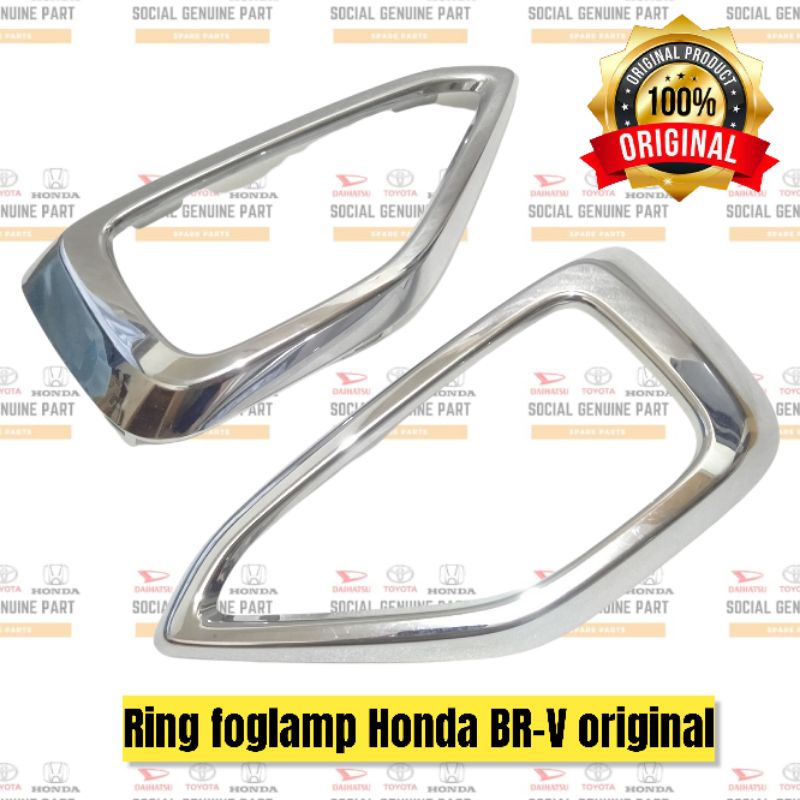 Ring Foglamp Fog lamp Honda BR-V Brv chrome Original