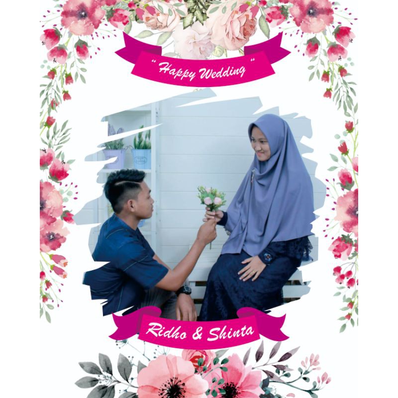 

( CETAK+FRAME 10R ) No.3 1 HARI JADI kado Ulang Tahun, kado Wisuda, kado Wedding, kado Kelahiran