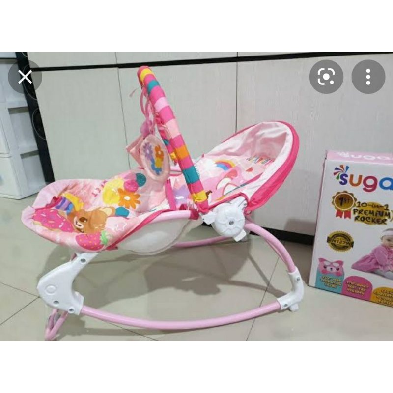 preloved | New bouncer sugar baby | Tempat tidur bayi