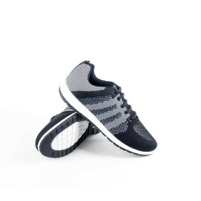 SEPATU CASUAL PRIA NEW ERA BARBARA BARU ~ HITAM ~ 37