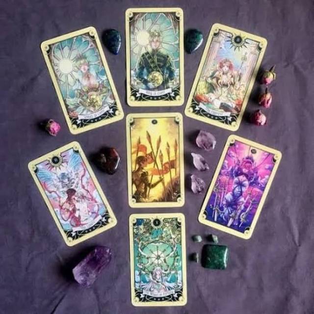 Mystical Manga Tarot by Barbara Moore