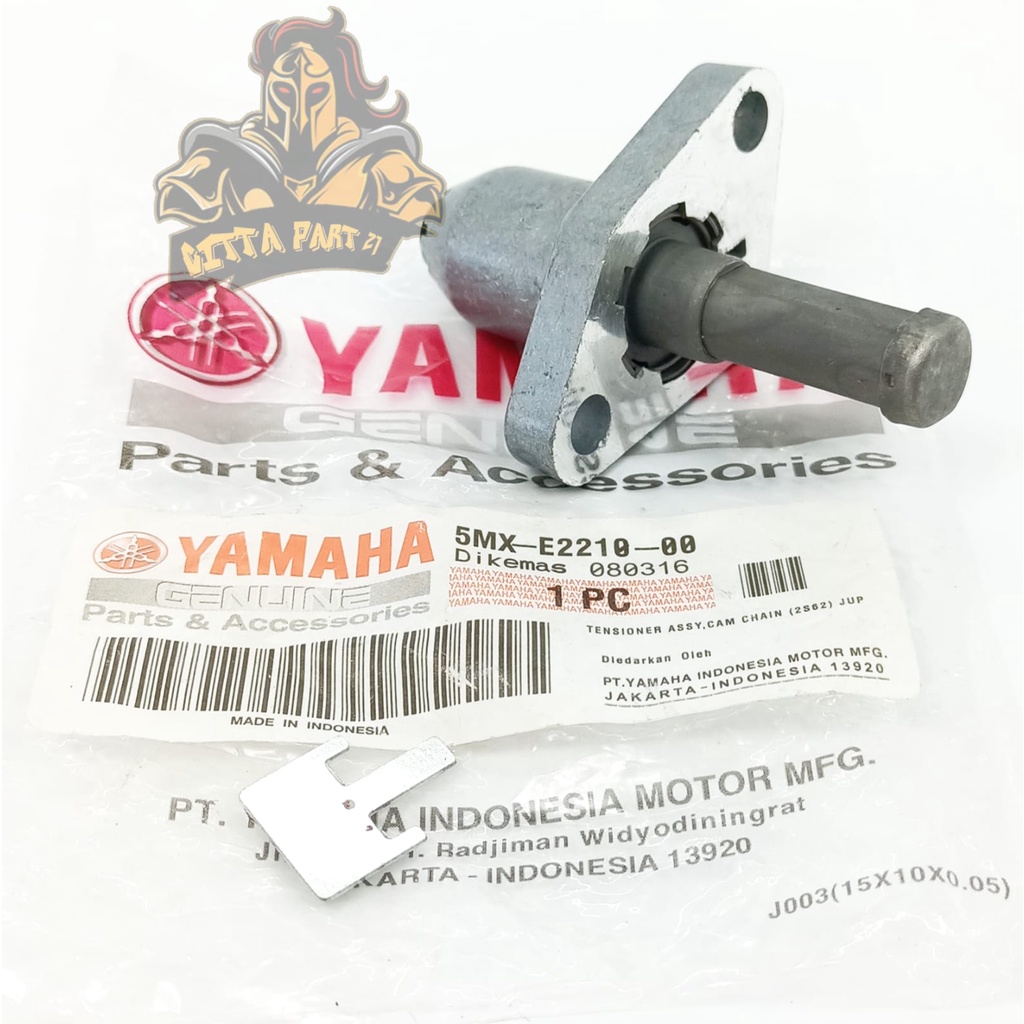 TONJOKAN KETENG OTOMATIS TENSIONER YAMAHA KUALITAS ASLI ORIGINAL YAMAHA YGP PRESISI BERFUNGSI DENGAN BAIK AWET DAN DIJAMIN MANTAP MIO MIO J MX VEGA ZR VIXION LAMA JUPITER Z NEW