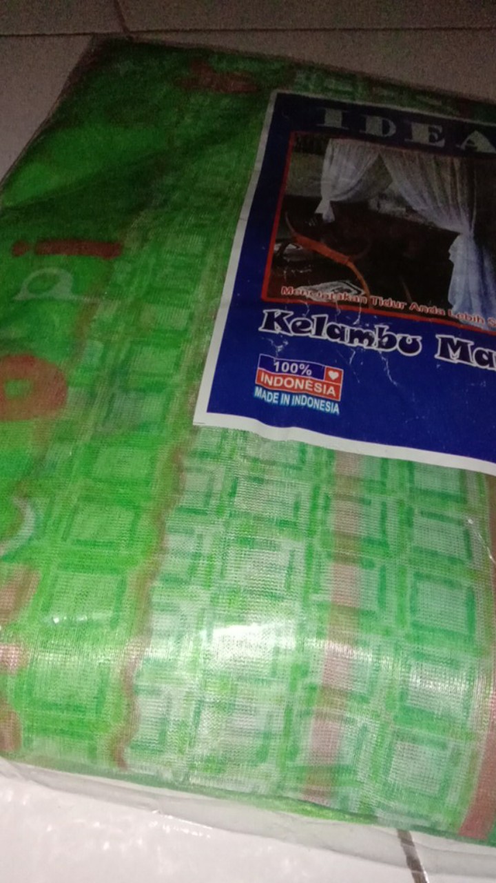 Kelambu Tidur Kelambu Nyamuk Kolambu Kotak Motif Keropi