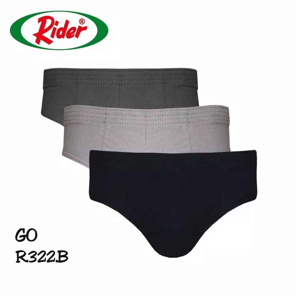 JH Celana Dalam Man Rider R322 B Termurah (ISI 3PC)