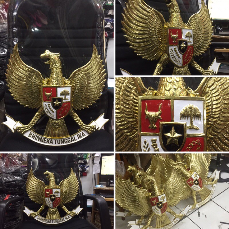 garuda pancasila garuda kuningan 50cm