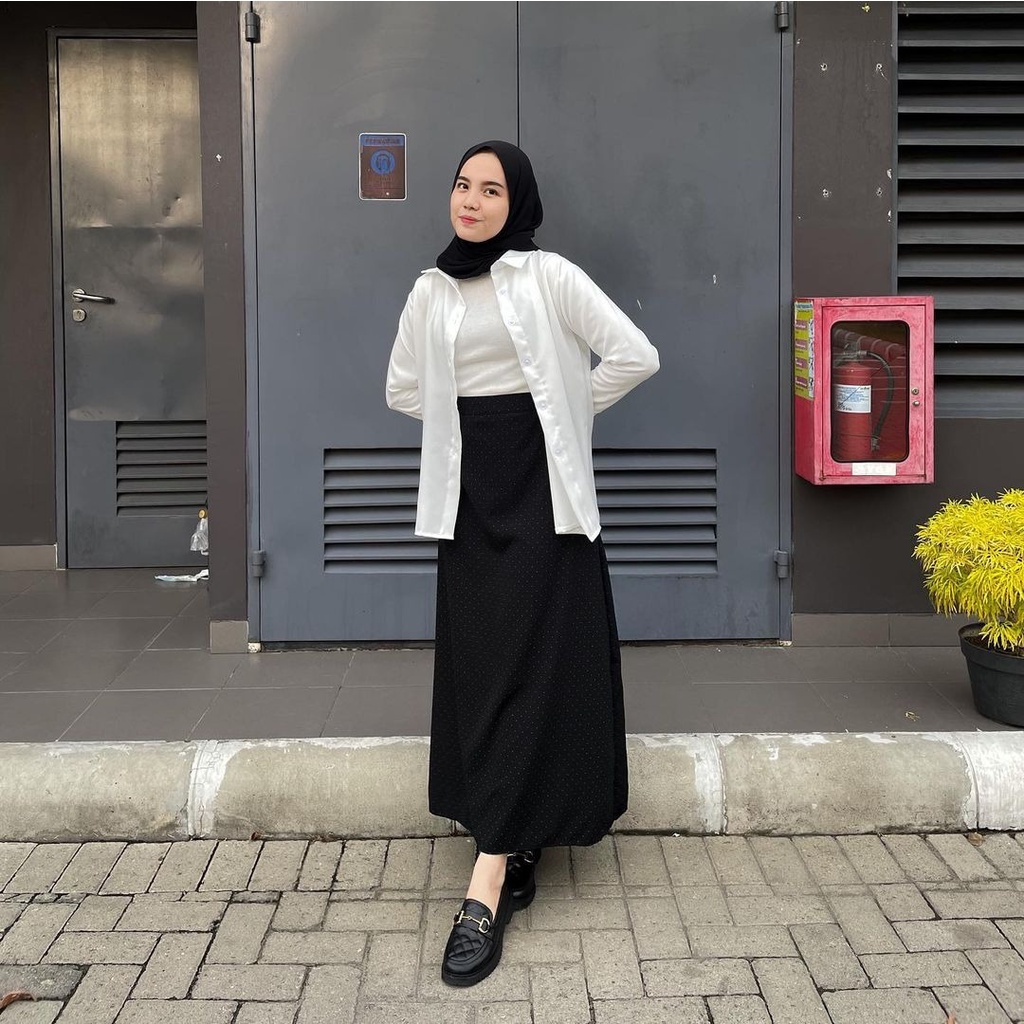 SKIRT WANITA - SHANSAN SKIRT - KOREAN SKIRT - ROK WANITA - PAKAIAN WANITA-7