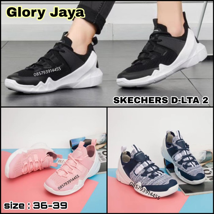 Skechers / Sepatu Skechers Wanita / Skechers D-LTA 2 / Sepatu Running