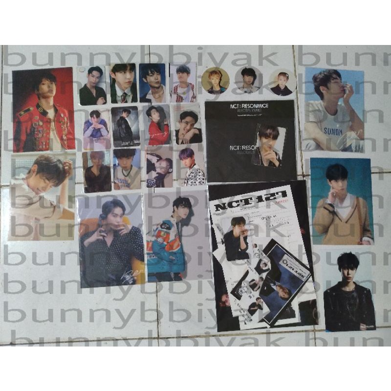 Photocard Doyoung Awaken , Doyoung Chain , Doyoung N ver , Doyoung 1st Player, Doyoung WTMP , Doyoun