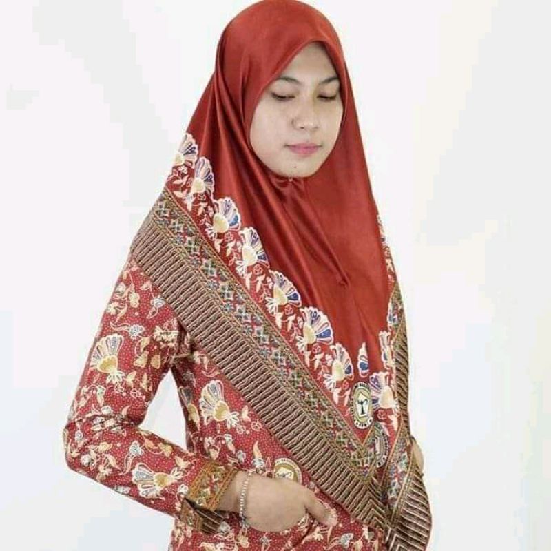 JILBAB PPNI BAHAN SUTRA