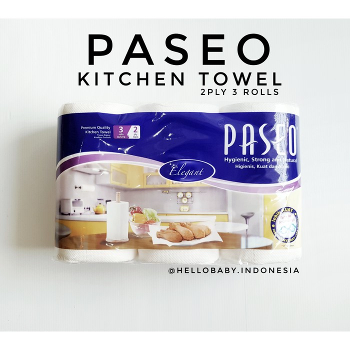 PASEO KITCHEN TOWEL/TISSUE PASEO DAPUR/PASEO TISSUE DAPUR/TISSUE PASEO Terbaru Best Quality