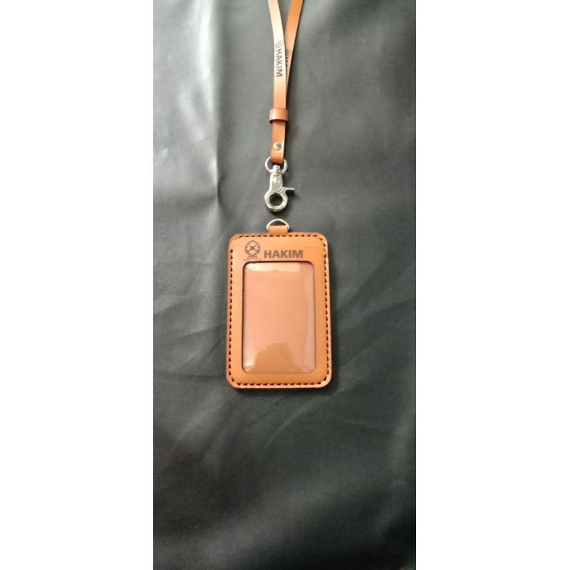

ID Card holder kulit sapi/Nametag kulit sapi asli Garut