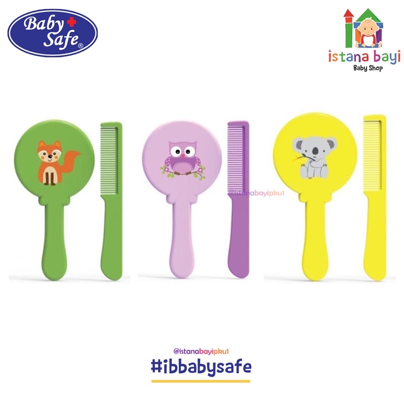 Baby Safe Brush and Comb Set Sisir bayi/baby Hair brush DL1014