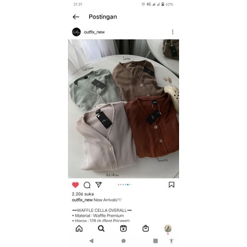 Waffle cella overall