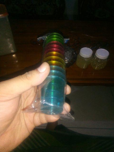 Gelas Sloki Plastik / Shot Glass , Warna Warni