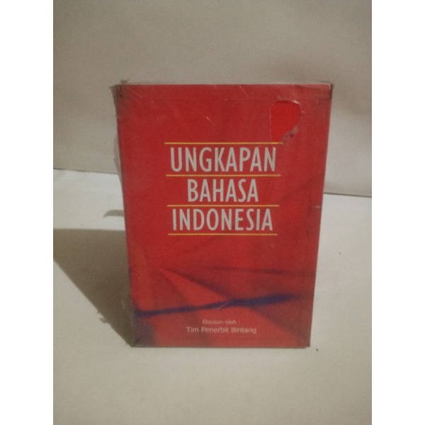 buku ungkapan bahasa Indonesia terbaru