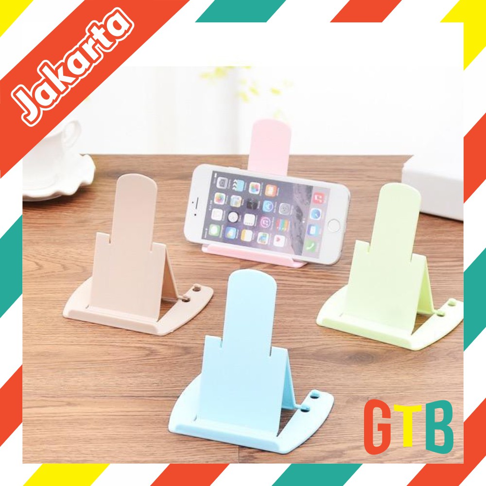 ❤️GTB❤️ R089 Stand HP Penyangga Hp Lipat Stand Holder Mini Hp Sandaran Hp Import Murah Batam Cod