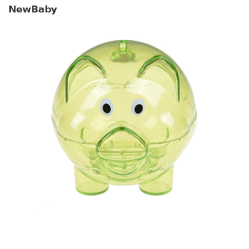 Celengan Piggy Bank Desain Babi Bahan Plastik Untuk Anak Kecil