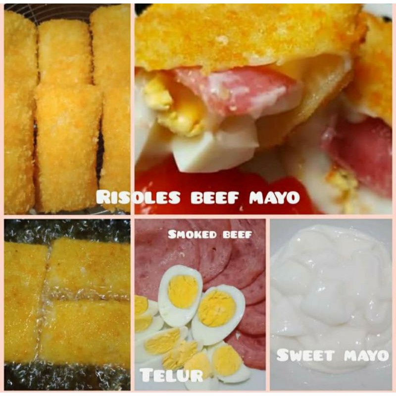 

Risoles Mayo Beef Telor Bunda Z3 isi 5