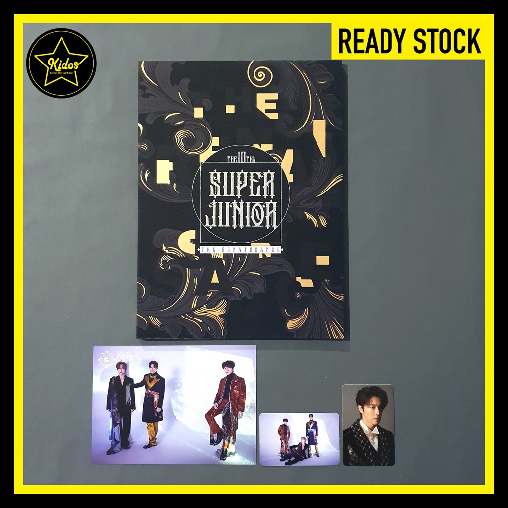 [UNSEALED] SUPER JUNIOR THE RENAISSANCE - Donghae Eunhyuk Siwon Kyuhyun Leeteuk Heechul Shindong Yes