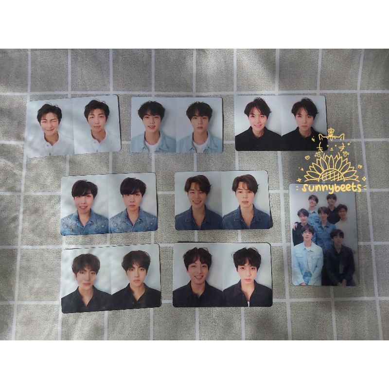 [READY STOCK] PC Photocard BTS Tear R Dilan Namjoon RM Seokjin Jin Yoongi Suga JHope Hobi Jimin Taeh