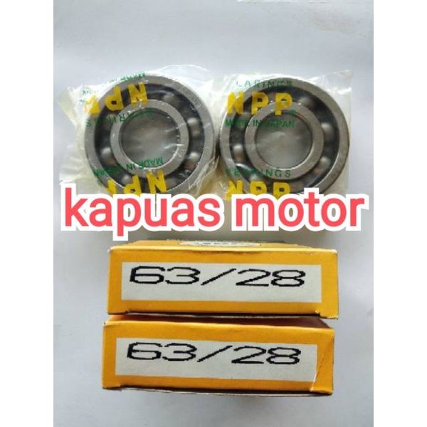 Bearing lahar laher kruk as Scorpio gl 100 original npp