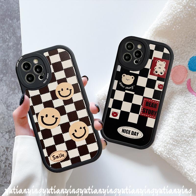 Casing TPU Xiaomi Redmi 10A 10C 9T 9C NFC 10 9A 9 Redmi Note 10 11s 8 9s 9pro 10s 11 9 10pro Max Plus POCO X3 NFC Motif Papan Catur