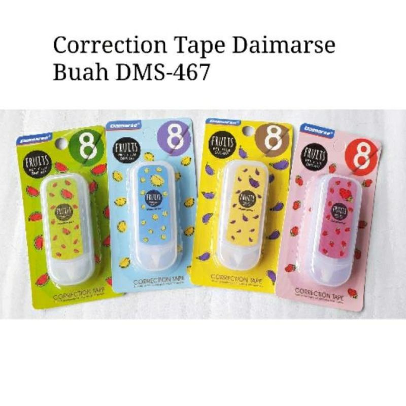 Correction Tape DAIMARSE buah DMS-467