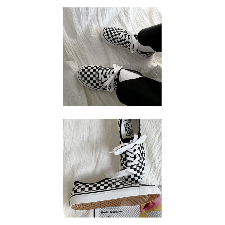 GISF Vans Sepatu Sneakers Import Fashion Wanita Korea 2021 - Real Pic