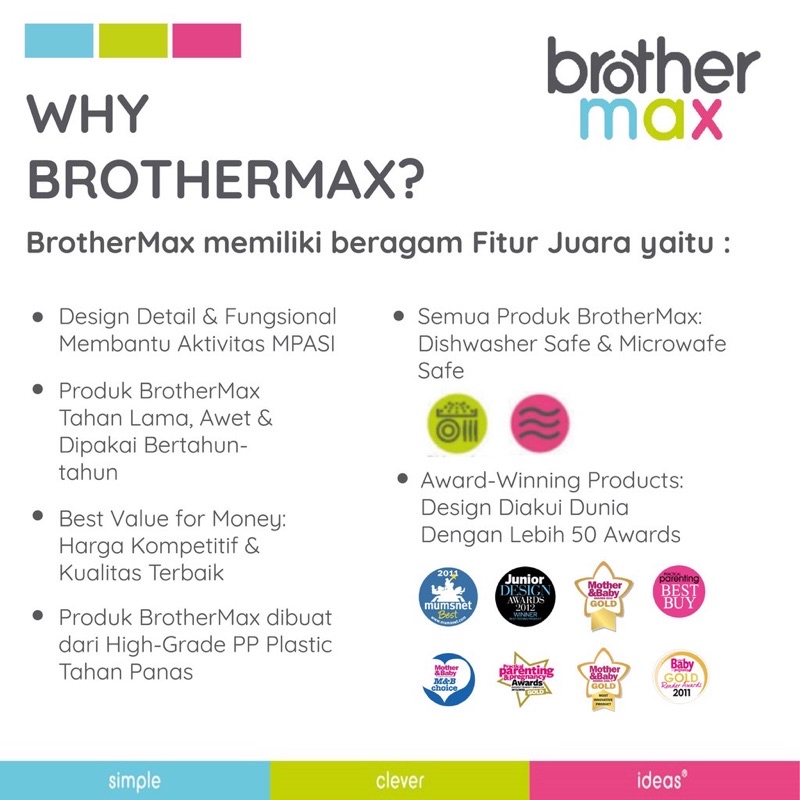 Brother max milk powder dispenser - wadah makanan mpasi bayi | dispenser susu bayi