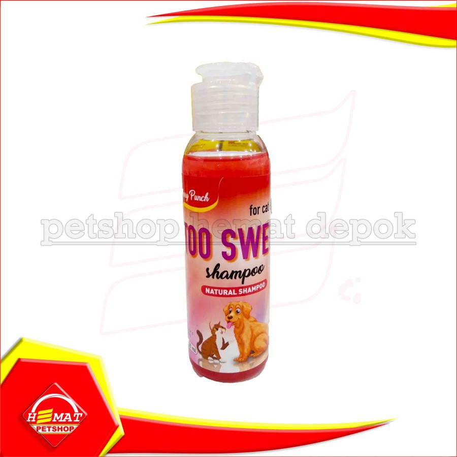 Shampoo Kucing Anjing kelinci natural Too Sweet 100 ml Shampo Cat Dog rabbit 100ml-STARWBERRY PUNCH
