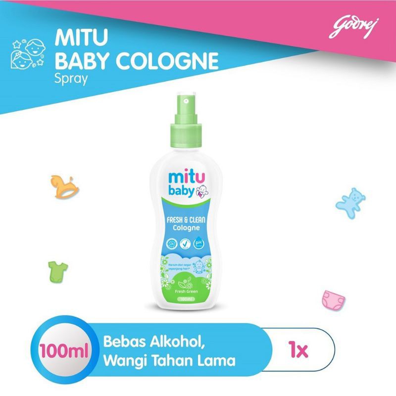 mitu baby cologne 100ml
