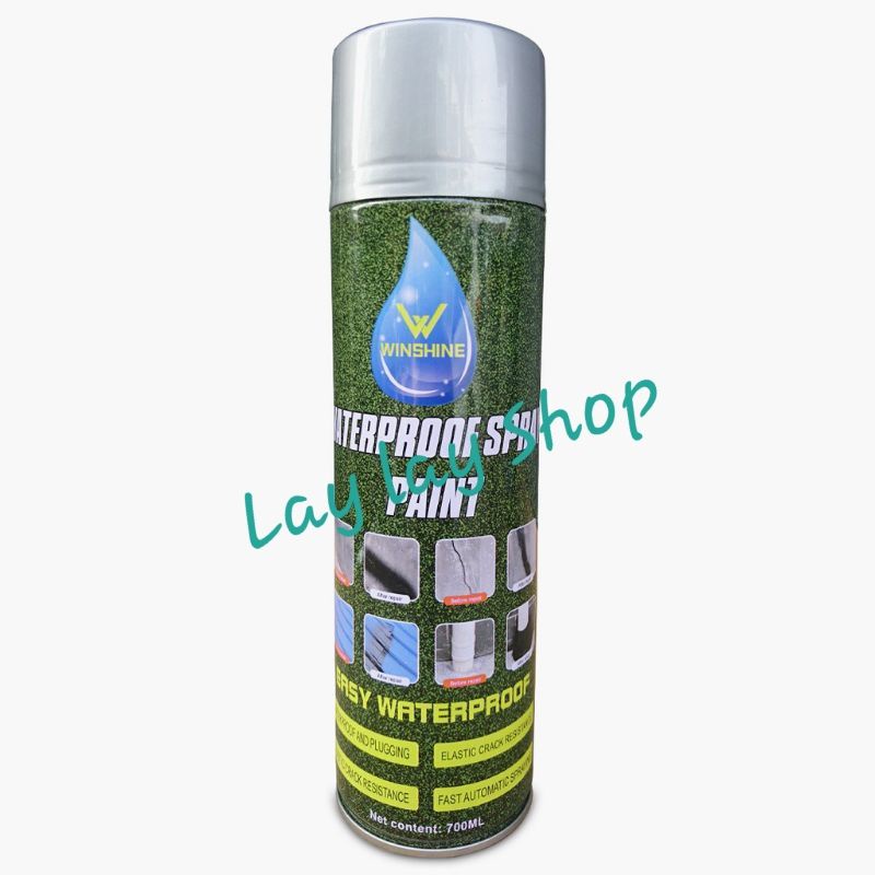 Semprotan Ajaib Anti Bocor Spray Waterproof Leak Cairan Perekat Talang 700ml