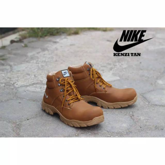 BIG SALE - Sepatu Boots Safety Pria nike KENZI ARMOR Sepatu Pria Septi Ujung Besi Kerja Outdoor