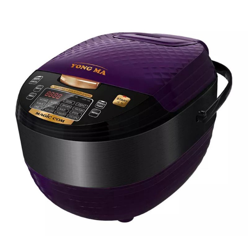 YONG MA Digital Rice Cooker 2 L SMC 8027N Violet