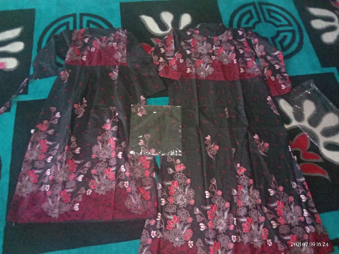 Couple Gamis Batika Ori Batik Pekalongan