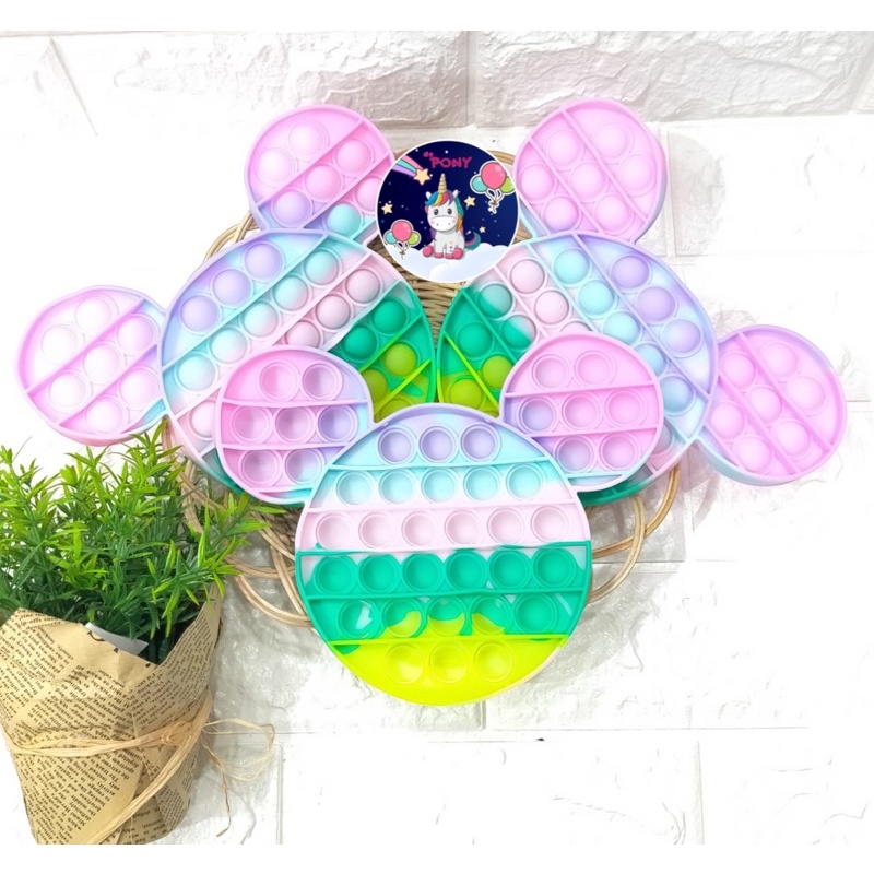 NEW POP IT/pop it fidget/viral/tiktok/mainan murah/mainan hits-Mickey Jelly