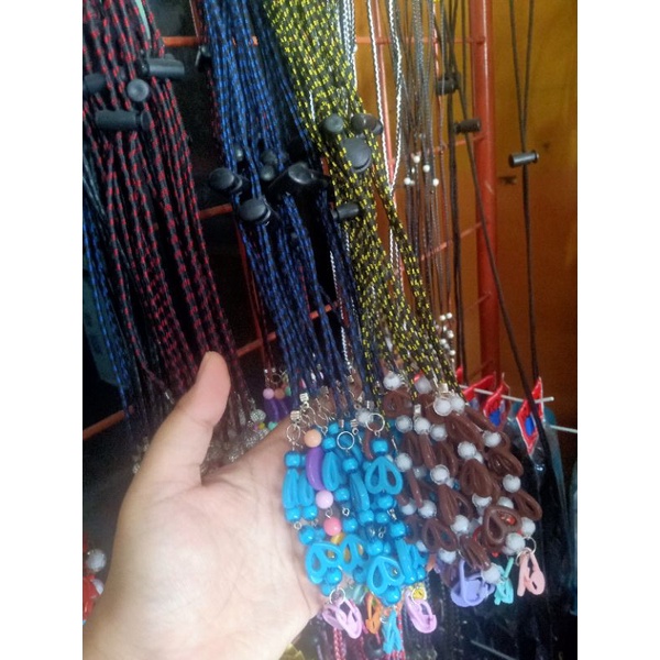 KALUNG MASKER KONEKTOR MASKER WANITA AKSESORIS HIJAB