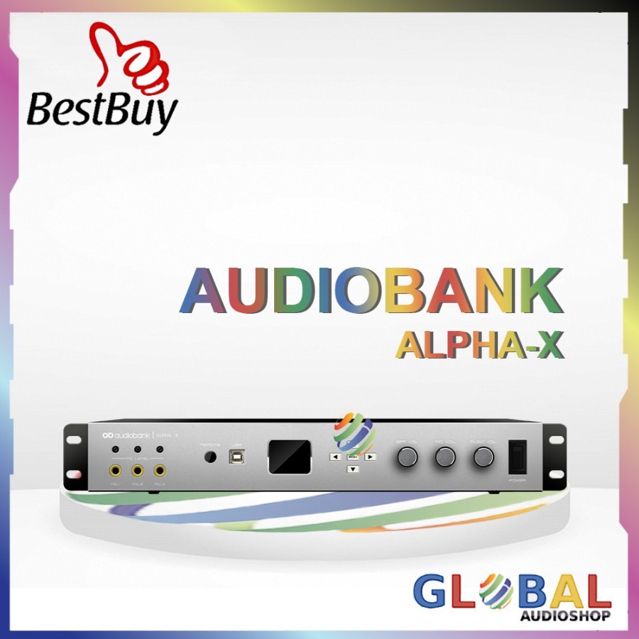 AUDIOBANK ALPHA-X / ALPHAX AMPLIFIER KARAOKE DIGITAL Alpha X