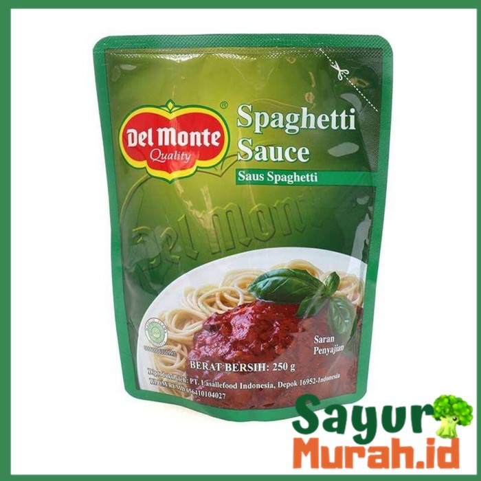 

Saos Spaghetti Delmonte 250g | Saus Spaghetti