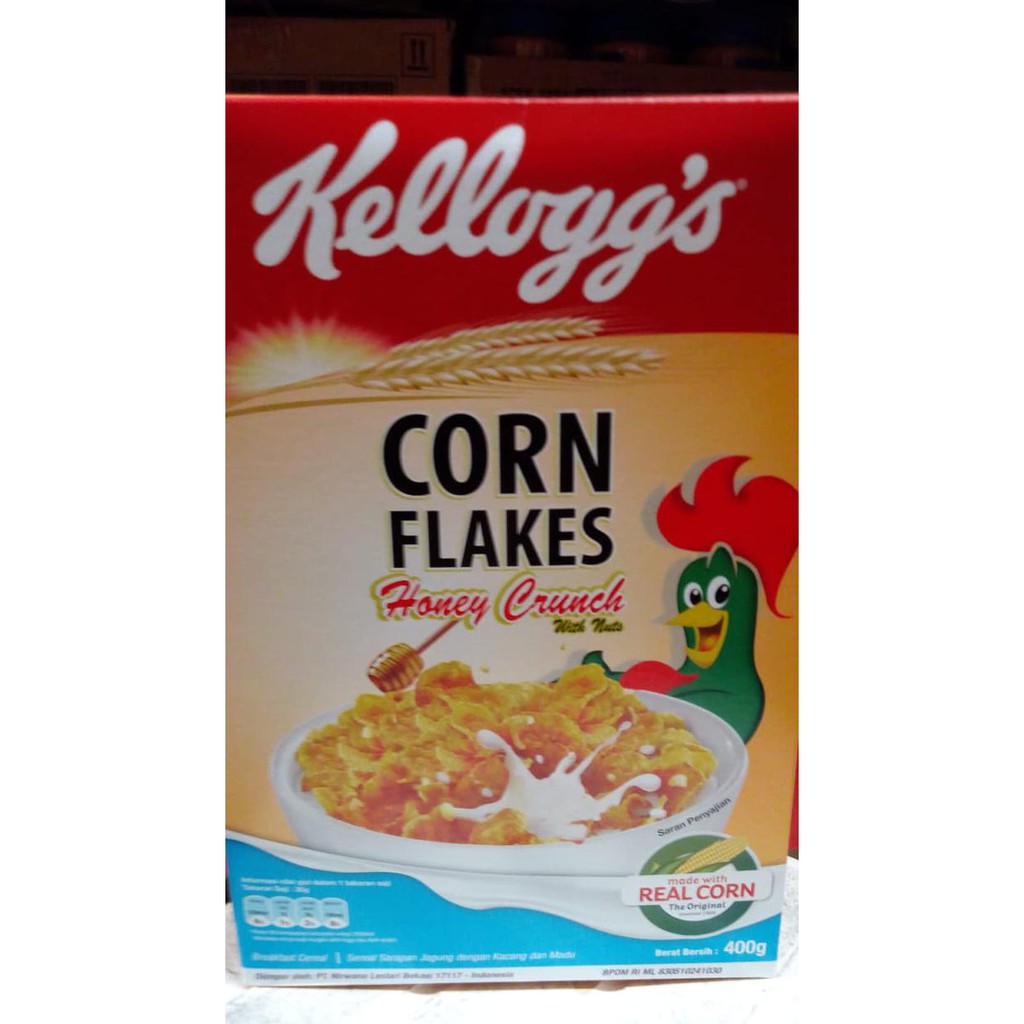 

Kellogs Corn Flakes Honey Chrunch 400Gr