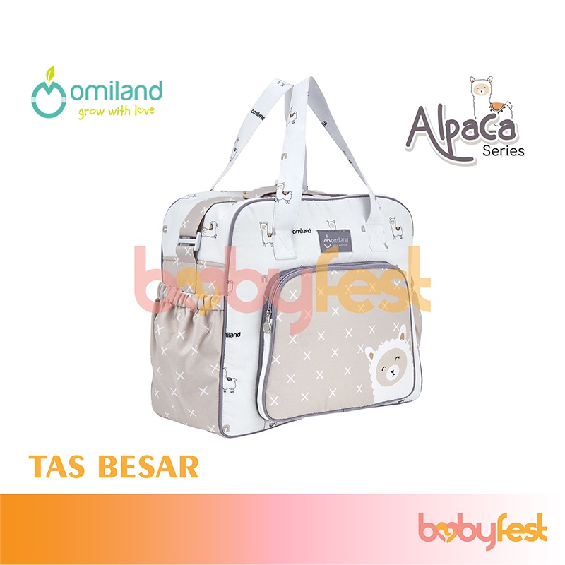 Omiland Tas Bayi Besar Alpaca Series OB27201-4