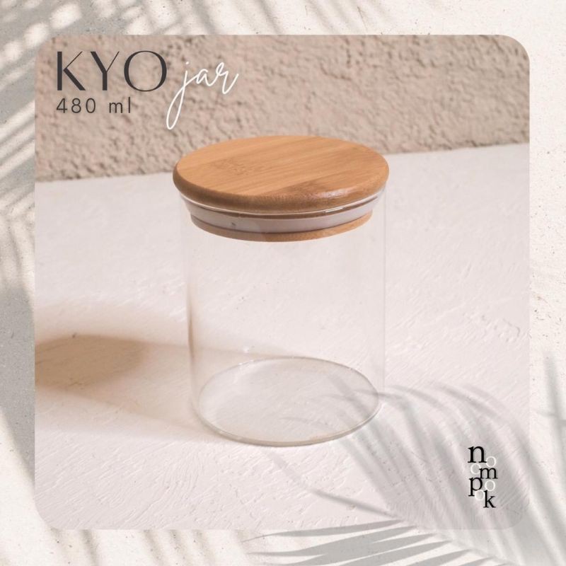 KYO Glass Bamboo Jar 450ml