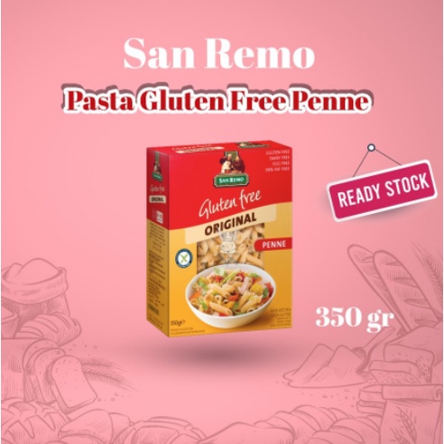 

SAN REMO GLUTEN FREE ORIGINAL PASTA 350gr SANREMO - Penne & FETTICCINE